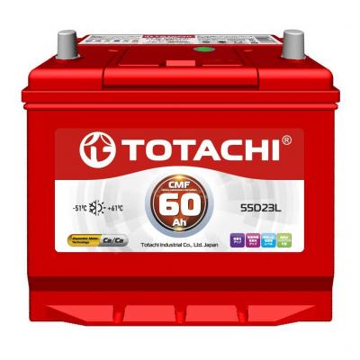 Totachi D23L prmium akkumultor, 12V 60Ah 580A, japn, J+ TOTACHI