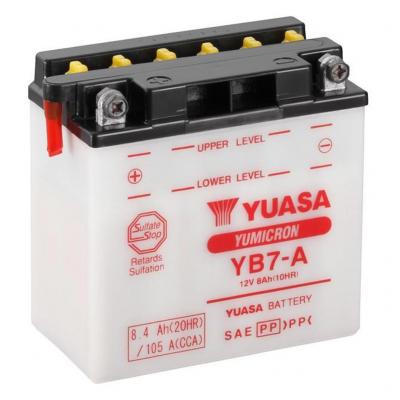 Yuasa Yumicron YB7-A motorkerkpr akkumultor, 12V 8,4Ah 105A B+